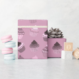 Regalo Papel de relleno de bizcochos rosas