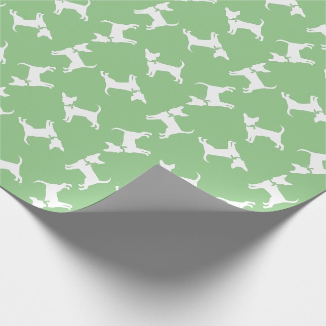 Regalo Papel de relleno de cachorro chihuahua (Esquina)