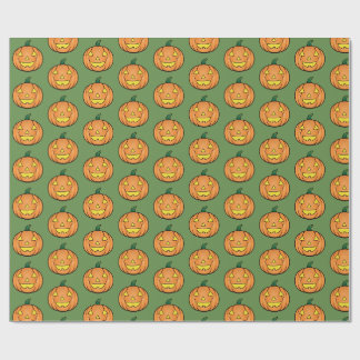 Regalo Papel de relleno de calabaza de Halloween
