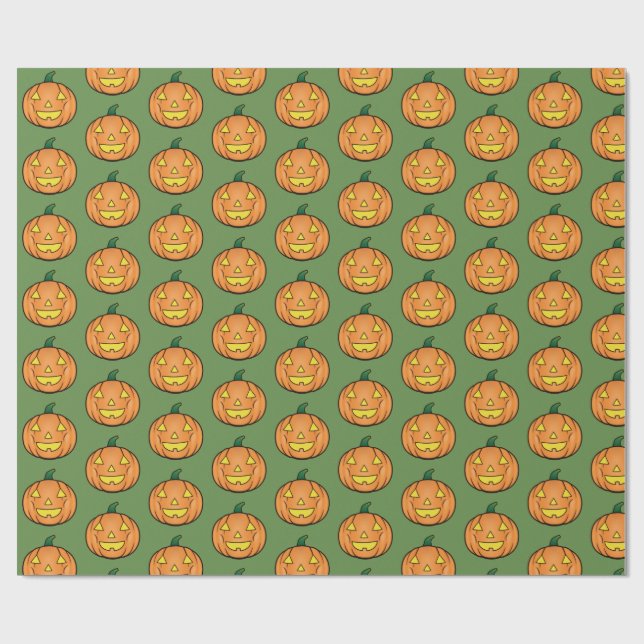 Regalo Papel de relleno de calabaza de Halloween (Superficie plana)