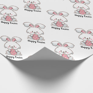 Regalo Papel de relleno de conejo de Pascua