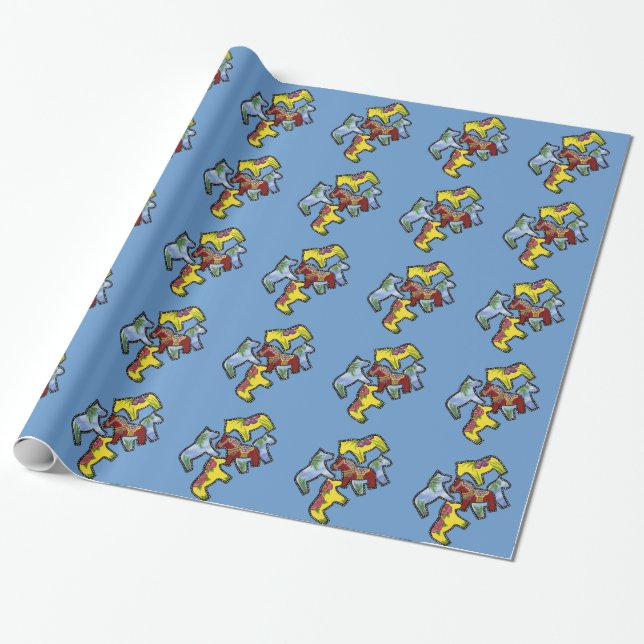 Regalo Papel de relleno de Dalas bailando (Desenrollado)