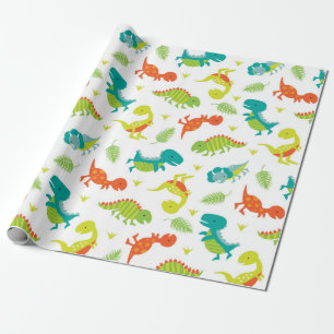 Regalo Papel de relleno de dinosaurio para bebés