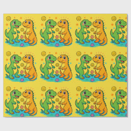 Regalo Papel de relleno de dinosaurios 🦖 🎁