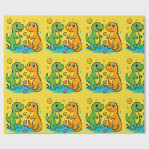 Regalo Papel de relleno de dinosaurios 🦖 🎁