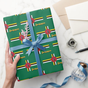 Regalo Papel de relleno de Dominica, patriotas de la band