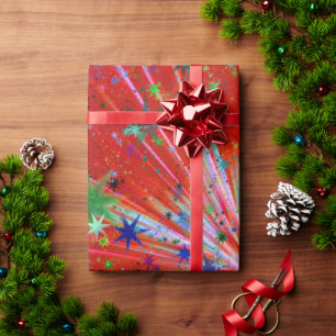 Regalo Papel de relleno de estrellas