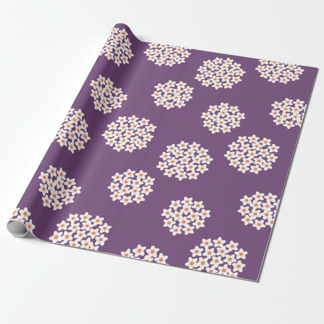 Regalo Papel de relleno de flores de Hoya (Desenrollado)