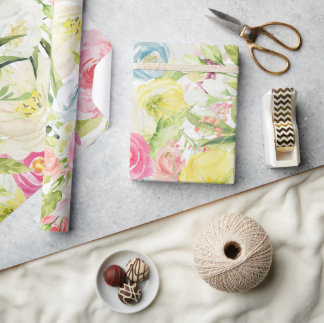 Regalo Papel de relleno de flores de primavera - Hermosa 