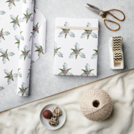 Regalo Papel de relleno de flores silvestres de trillium