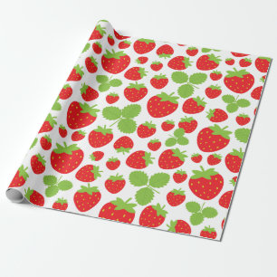 Regalo Papel de relleno de fresas
