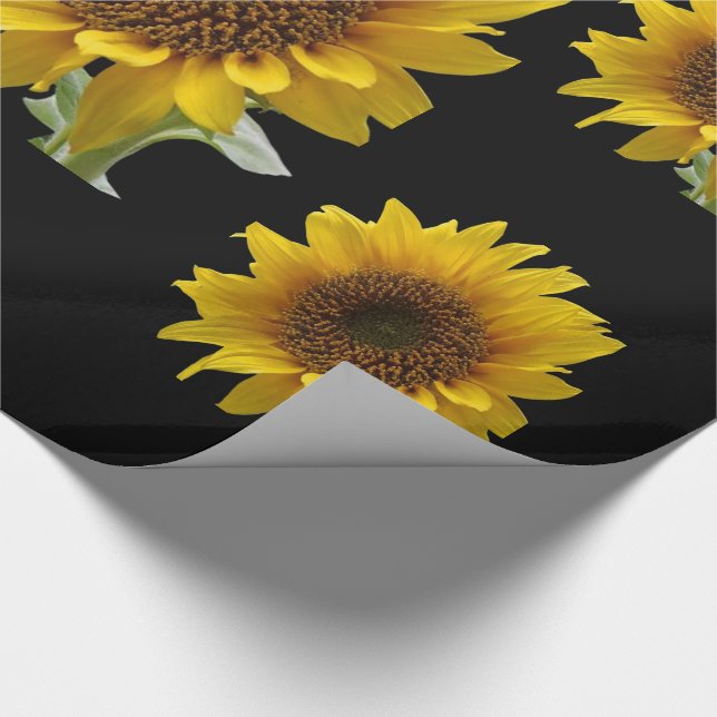 Regalo Papel de relleno de girasol (Esquina)