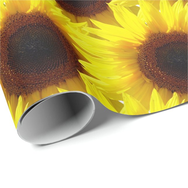 Regalo Papel de relleno de girasol (Esquina del rollo)