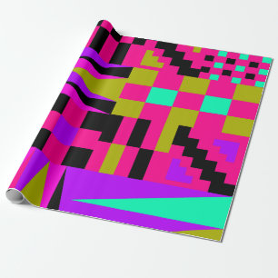 Regalo Papel de relleno de kente rosado africano