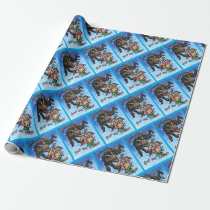Regalo Papel de relleno de Krampus