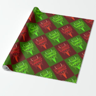 Regalo Papel de relleno de Krampus