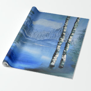 Regalo Papel de relleno de lago tranquilo