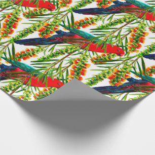 Regalo Papel de relleno de loro de rey