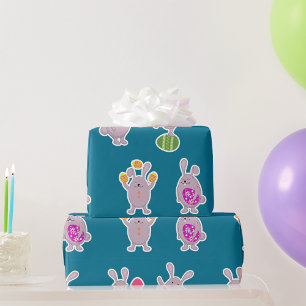 Regalo Papel de relleno de los conejos de Pascua