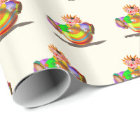 Papel de relleno de payaso feliz - Circo - Pintura