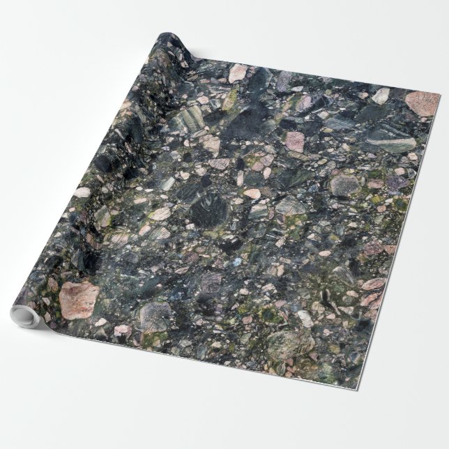 Regalo Papel de relleno de piedra natural (Desenrollado)