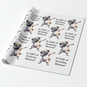 Regalo Papel de relleno de Pug Dab