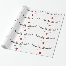 Regalo Papel de relleno de Rudolph