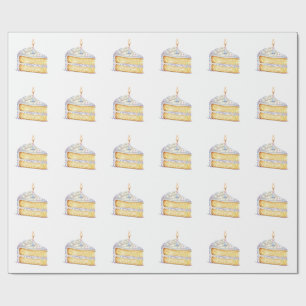 Regalo Papel de relleno de tarta de cumpleaños