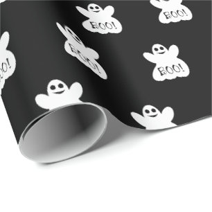 Regalo Papel de relleno fantasma de Halloween