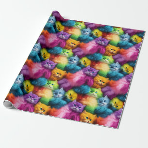 Regalo Papel de relleno - Gatos orgullosos 2