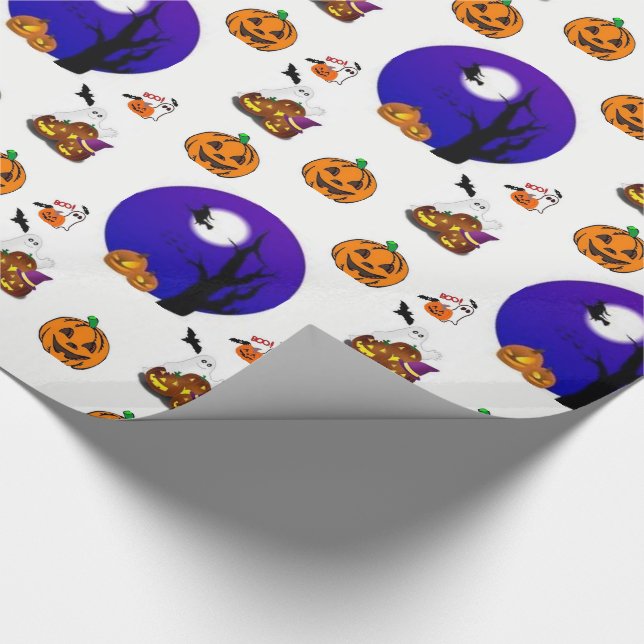 Regalo Papel de relleno Halloween (Esquina)