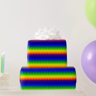 Regalo Papel de relleno - Onda arcoiris