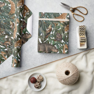 Regalo Papel de relleno para animales africanos