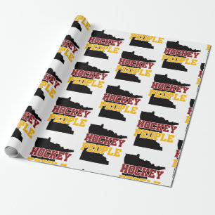 Regalo Papel de relleno para gente de hockey de Minnesota