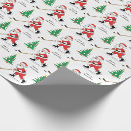 Regalo Papel de relleno para hockey Santa Navidades