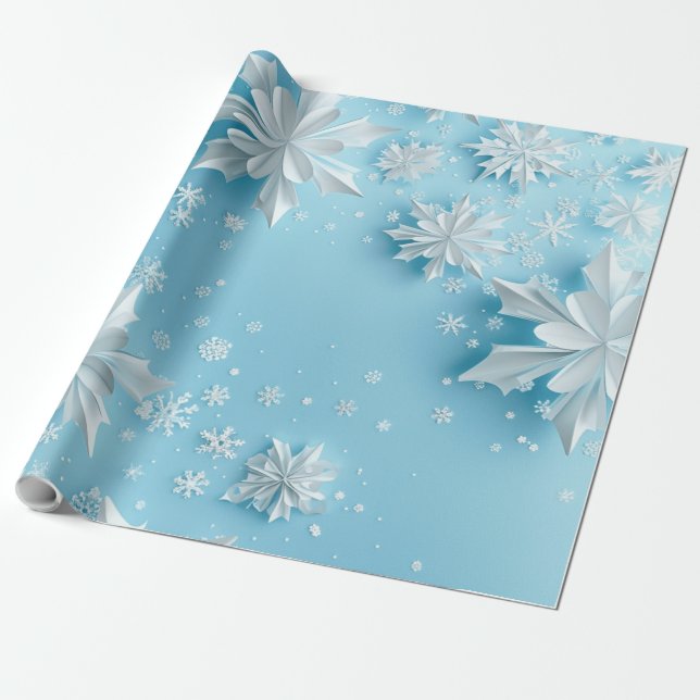 Regalo Papel de relleno para la nieve (Desenrollado)