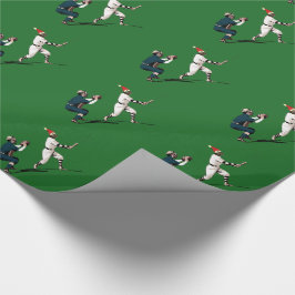 Regalo Papel de relleno para Navidades de béisbol