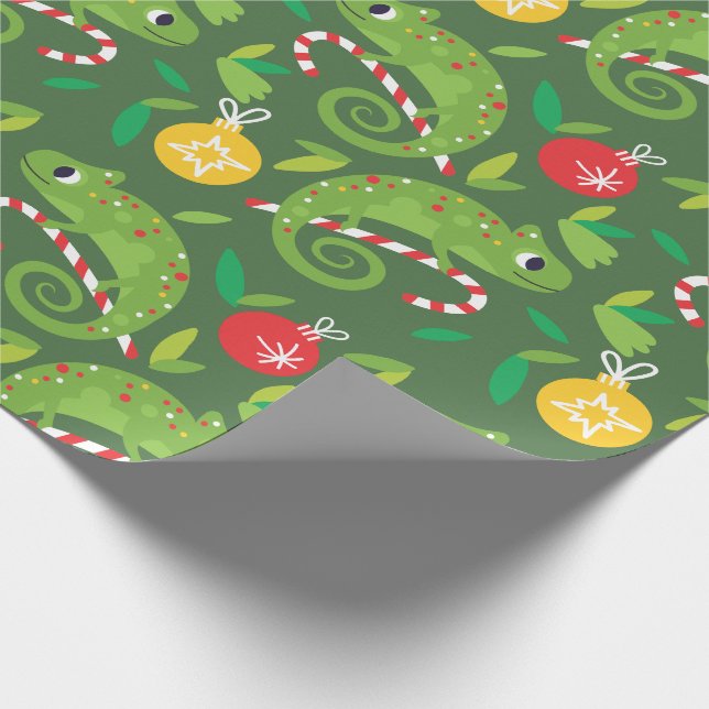 Regalo Papel de relleno para Navidades de Chameleon (Esquina)