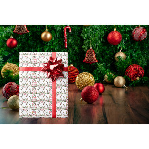 Regalo Papel de relleno para Navidades de colibrí