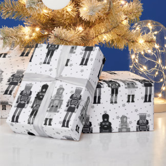 Regalo Papel de relleno para Navidades de desnudos negros