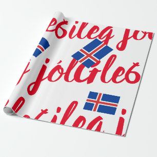 Regalo Papel de relleno para Navidades de Islandia