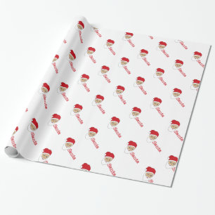 Regalo Papel de relleno para Navidades de Santa Claus