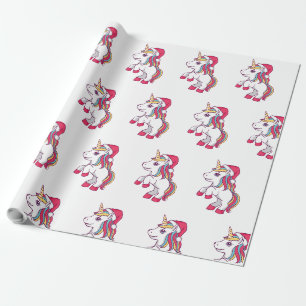Regalo Papel de relleno para Navidades de unicornio, Unic