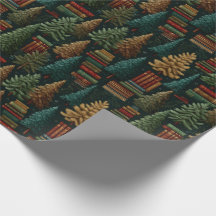 Papel de relleno para Navidades forestales literar