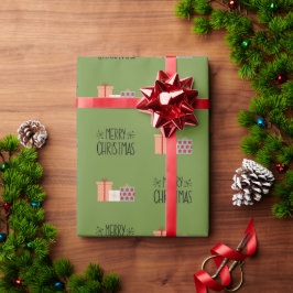 Regalo Papel de relleno para Navidades modernos