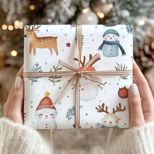 Regalo Papel de relleno para Navidades nórdicos escandina