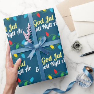 Regalo Papel de relleno para Navidades suecos