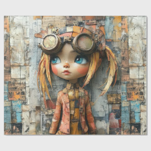 Regalo Papel de relleno para niños de Steampunk