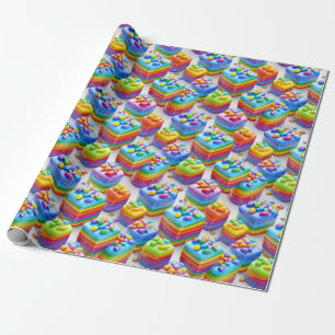 Regalo Papel de relleno - Pasteles de orgullo 1