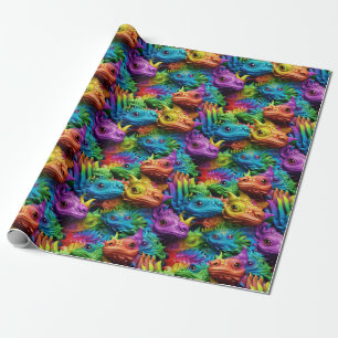 Regalo Papel de relleno - Pequeños dragones de orgullo 1